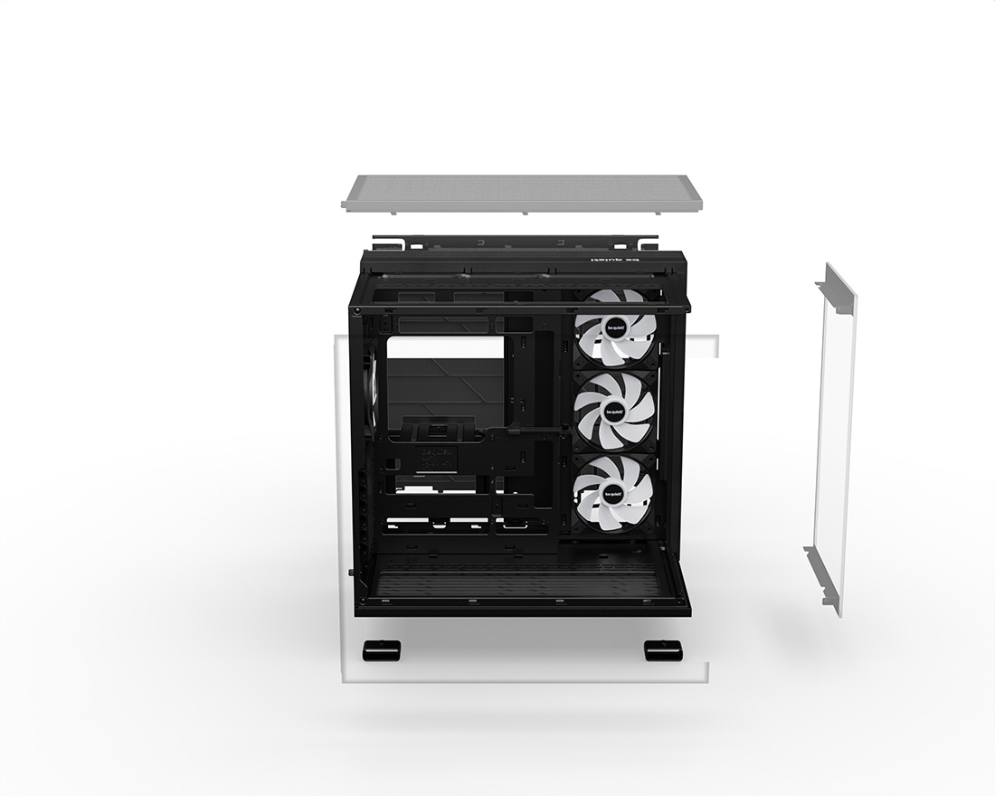 600LX☆ be quiet Light Base 600 LX Tempered Glass ATX Mid-Tower